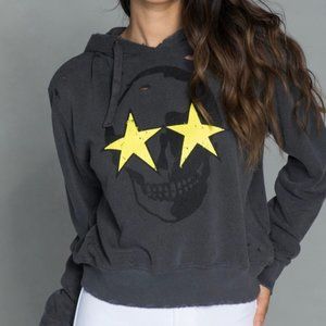 Chrldr skull sweatshirt hotsell